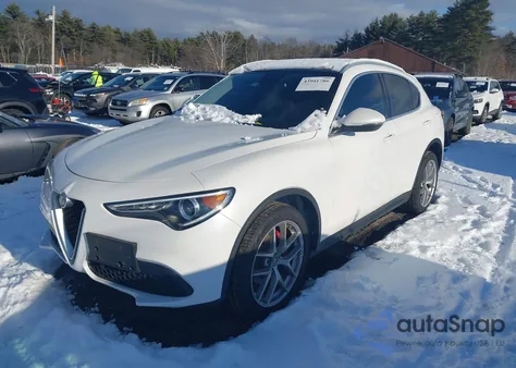 2018 Alfa Romeo Stelvio Ti Awd from USA, damaged, VIN ZASFAKBN7J7B73770